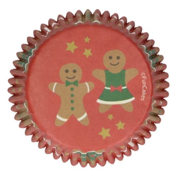 Cupcake Baking Cases - Gingerbread